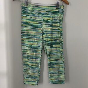 Danskin Now Multi Colored Leggings Sz S (4-6) GUC
